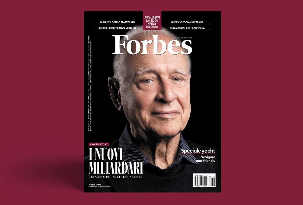 copertina Forbes Italia agosto 2022